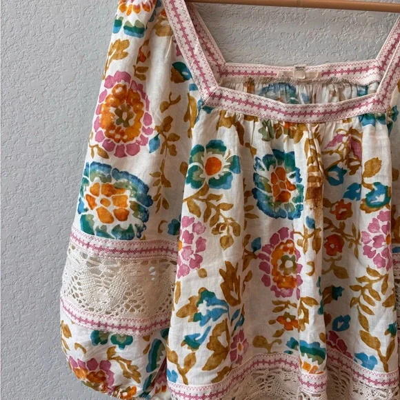 Christian Siriano Multicolor Floral Blouse - Picture 3 of 6